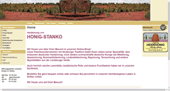 Desktop Screenshot of honig-stanko.de